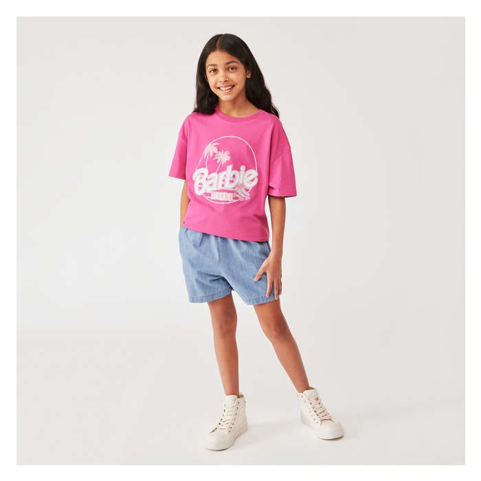 Kid Girls' Barbie Malibu T-Shirt